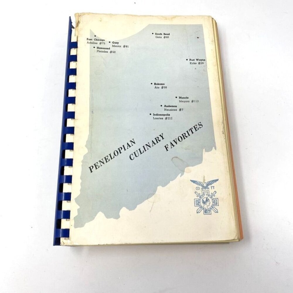 1964 Penelopian Culinary Favorites Greek Cookbook 1964 First Edition Vst Edition